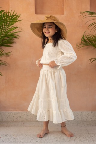 PlumCheeks  Vanilla Co-ord Set